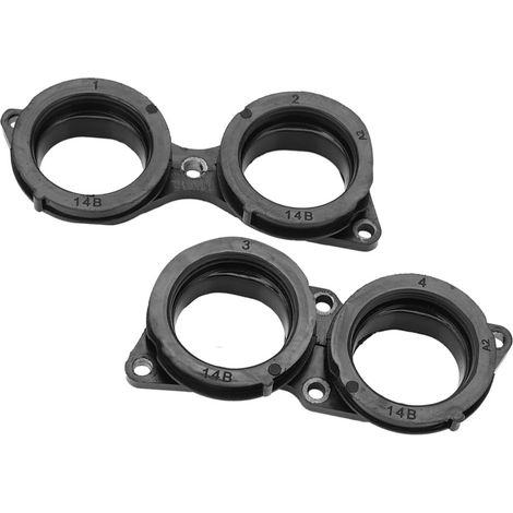 Manchon adaptateur interface collecteur d'admission carburateur pour YAMAHA YZF-R1 2009-2014, raccord joint caoutchouc (1/5)