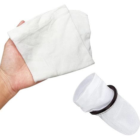 Packung mit 30 Mikrofilterbeuteln für Staubsauger, kompatibel mit bestimmten Staubsaugern, Ersatz für Mikrofilterbeutel Modell P30X022MF (Weiß) (1/4)
