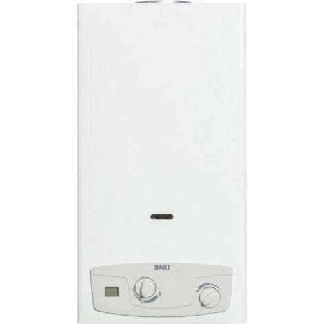 Baxi Chauffe-eau à Gaz à Chambre Ouverte Acquaprojet Blue 11i GPL Lo NOx (1/2)