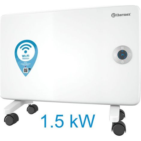 Radiador Eléctrico 1.5 kW Thermex Frame Wi-Fi pared/suelo