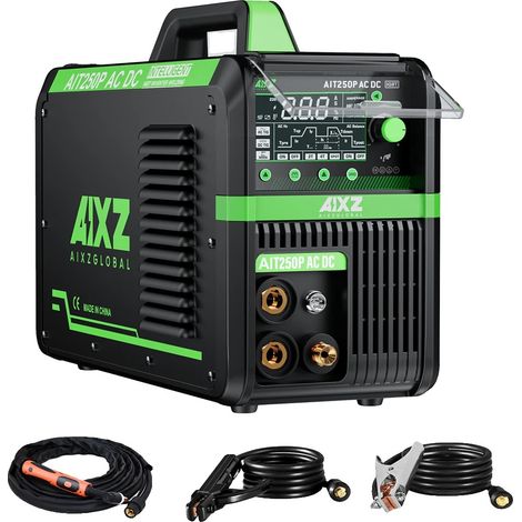 Máquina de soldadura TIG, 220 V, control digital de pulsos, AIT250P, 220 V (1/2)