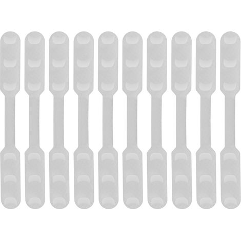 Crochets D'oreille Réglables - En Silicone Souple - Pour Masques Et Visières - Lot De 10 Pièces (1/5)