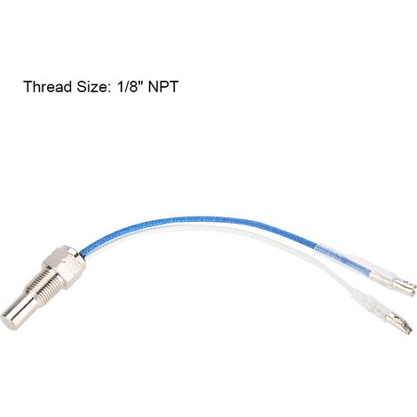 Universeller 1/8"-NPT-Wasser- und Öltemperatursensor, Messbereich 0 °C bis 150 °C für Pkw
