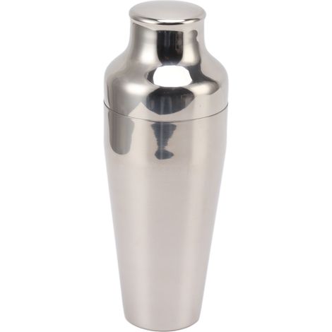 Cocktailshaker aus Edelstahl 304, professionelles Design für Barkeeper, zur Zubereitung von Mixgetränken, Silber (1/5)