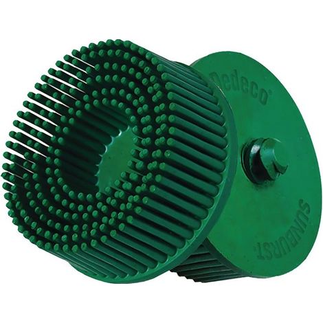 Tyrolit disque à brosses radiales Sunburst ( 4000845568 ) Ø 51 mm granulométrie 50 A50 EXTRA-COARSE QDISC RA