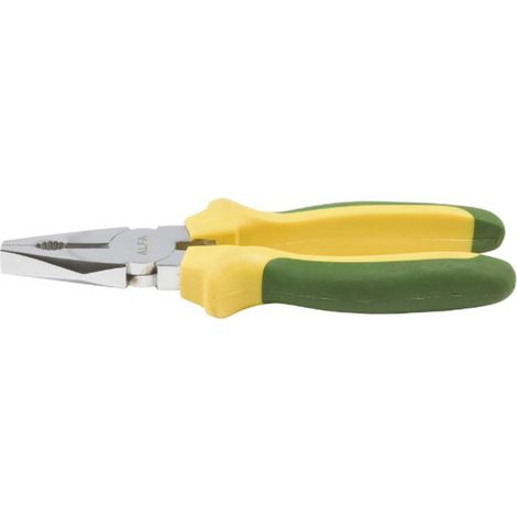 PINZA UNIVERSALE ISOLATA IN ACCIAIO AL CARBONIO 160mm/190mm ART.412 ALFA, "160mm"