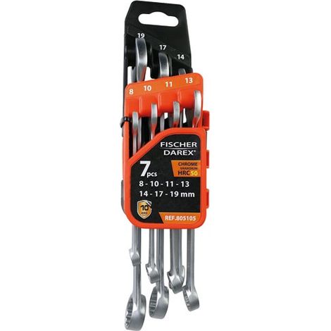 FISCHER DAREX - Jeu 7 cles mixtes