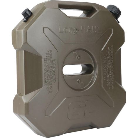 Bidon d'essence vert de 6 litres pour quad, SSV et moto, réservoir de carburant en plastique pour voiture ou voiture. (1/5)