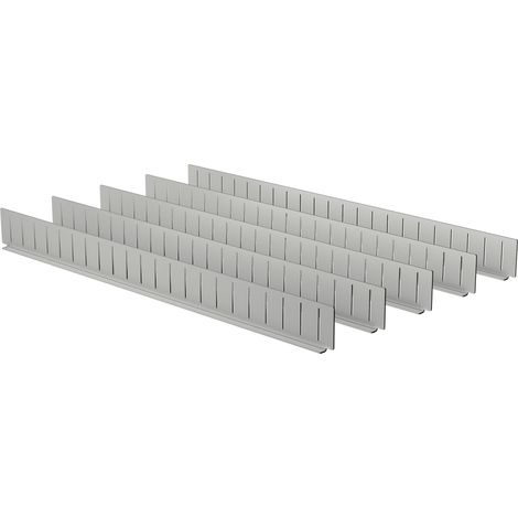 Vigor Set di barre trasversali zincate 5 pezzi