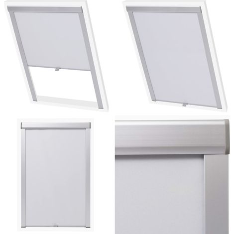 vidaXL Store occultant roulant Blanc CK04 (1/5)