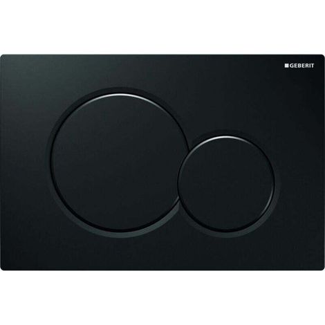 Plaque d'actionneur GEBERIT Sigma 01, noir brillant, 115.770.DW.5 (1/5)