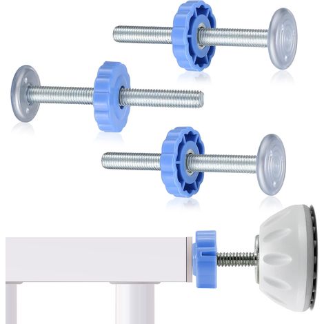 Vis De Fixation Pour Porte - M10 - Pour Portes À Pression Enfant Chatière Sécurité - Lot De 3 (1/5)
