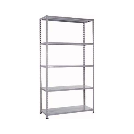 Estantería de metal con 5 estantes capacidad 350 kg Brixo Master Genius 100x40x188 cm (1/2)