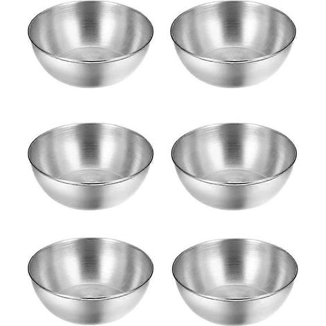 Less Steel Sauce Di Condiment Sauce S Ing Di Dip Bowls Serving Di Sushi S (1/5)