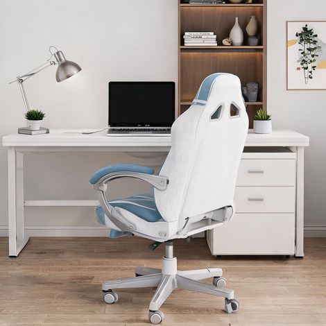 Chaise de bureau réglable de 48 à 55,5 cm 63 x 63 x 123 cm (1/5)