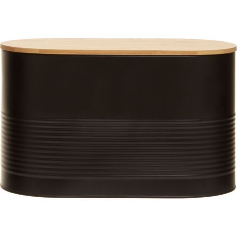 Premier Housewares Alton Black Bread Bin (1/5)