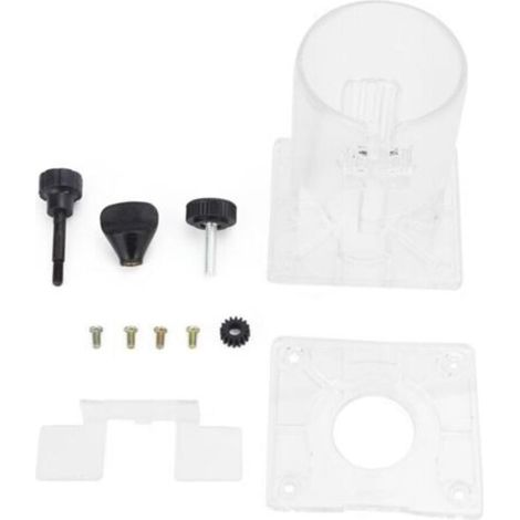 Base de plástico transparente para fresadora y desbrozadora, accesorio protector para herramientas eléctricas (reforzado).