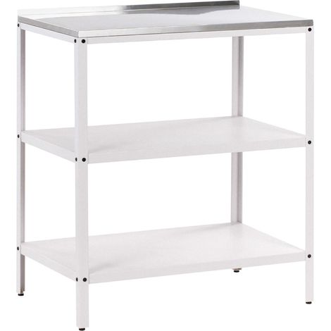 Outdoor Kitchen Island VILAMA White