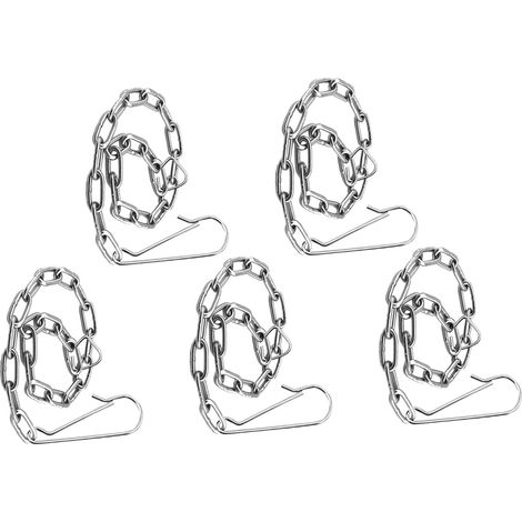 Chaîne de Levage en Acier Inoxydable 5pcs pour Vanne de Vidange (1/5)