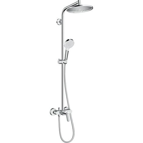 Hansgrohe Crometta - Set doccia Showerpipe S 240 con miscelatore, cromo 27269000 (1/5)