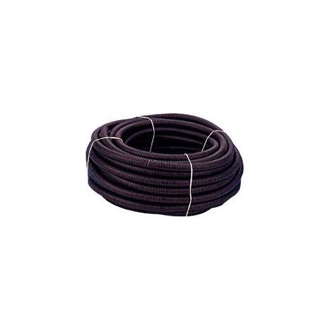 Tubo de instalación Heidemann Tubo flexible PE EN25 25 m negro