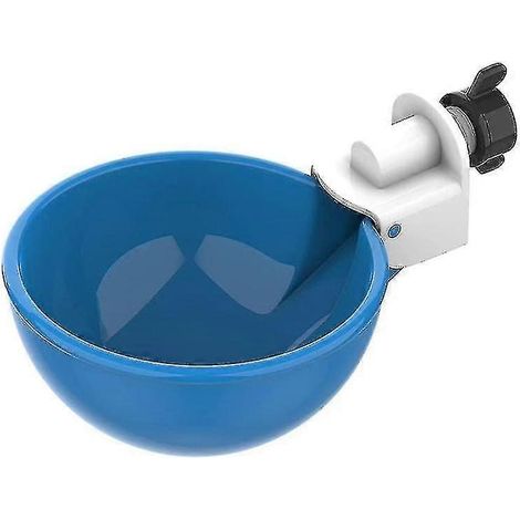 Lot de 10 abreuvoirs automatiques bleus pour poules - Abreuvoirs adaptés aux poules (Hk) (1/5)