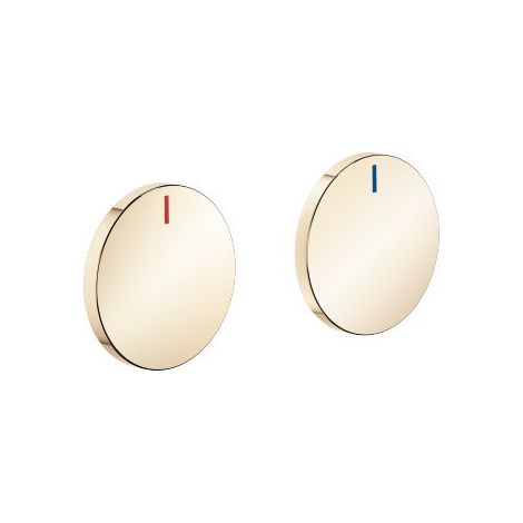 Dornbracht 11284811-09 Jeu d'insert de poignée rouge et bleu CYO