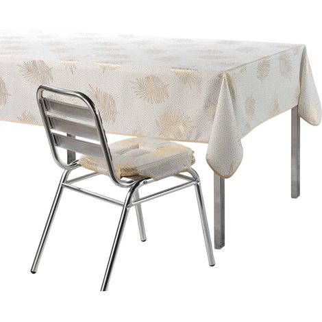 Nappe 145 x 240 cm metallise Sunny gold (1/3)