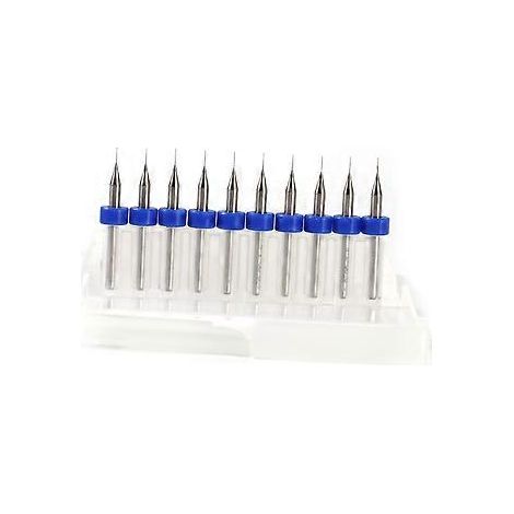 Forets micro en carbure cémenté pour circuits imprimés (0,2 mm) (1/5)