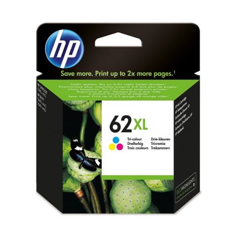 Cartouche d encre HP pack 62 3 couleurs xl (1/5)