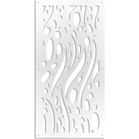 MISTRAL - Pannello in PVC traforato - Parasole - Misura: 50x150 cm - Colore: bianco (1/4)