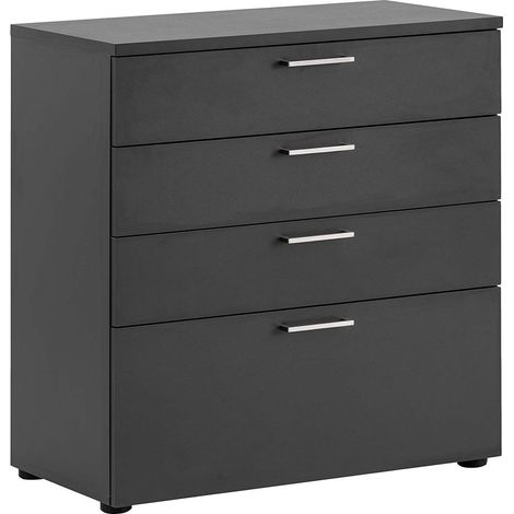 Armoire De Bureau, Anthracite, Environ 80,2 x 41 x 84,2 cm (1/5)