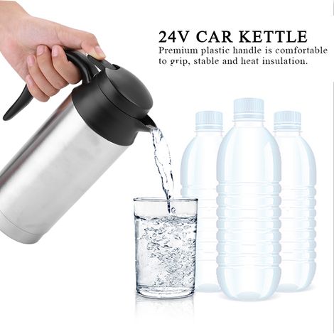 Bouilloire de voyage portable 750 ml 24 V – Idéale pour le thé et le café en déplacement (1/5)