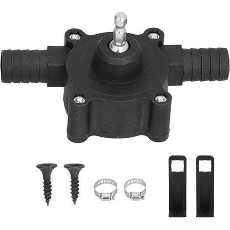 Pompe à main électrique pour perceuse - Pompe de transfert d'eau domestique compacte, pratique et durable pour l'irrigation et le jardinage (1/5)