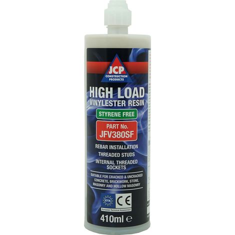 Jcp Fixings Eta Option 1 Vinylester Injection Resin 410ml - Bo...