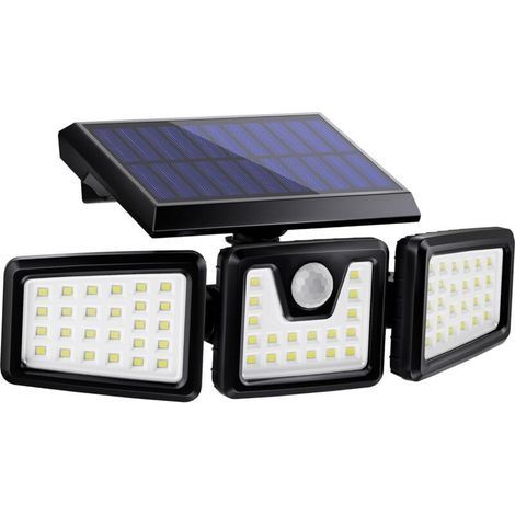 Projecteur solaire 3 têtesdétecteur de mouvement (1/5)