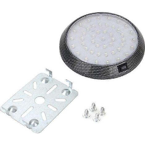 Lampe de lecture universelle pour voiture, plafonnier/dôme, éclairage blanc, 46 LED, 12 V CC (1/4)