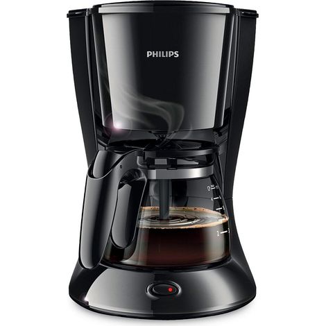Philips HD7432/20 Cafetera eléctrica negra 0,92 litro (1/3)