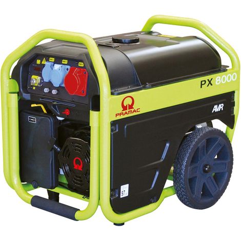 PRAMAC Stromerzeuger PX 8000, Benzin THI AVR 230V/400V, E-Start (1/3)
