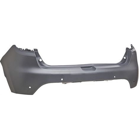 Pare-choc arrière supérieur à peindre avec trous radars Renault Clio 4 phase 2 2016-2019
