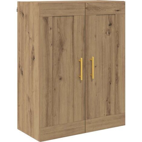 Maison Exclusive - Pensile Rovere artigianale 69,5 x 34 x 90 cm Legno multistrato