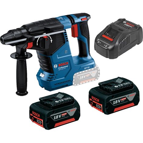 Bosch GBH18V-24C 18v Brushless SDS+ Rotary Hammer Drill GBH18V24C 2 x 5.0Ah (1/5)