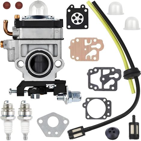 1 Kit Carburateur,Moteur 2 Temps,Débroussailleuse,Tondeuse,Tronçonneuse,Jardin (1/5)