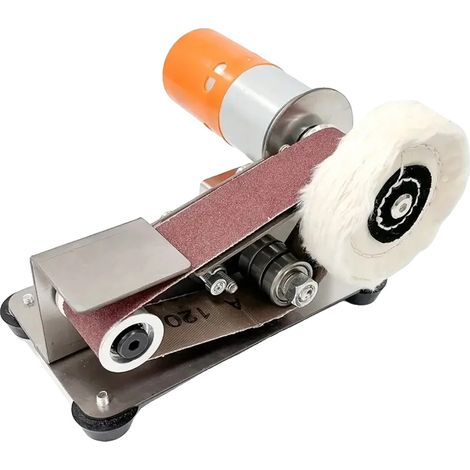 Mini Meuleuse à Bande, Vitesse Réglable, Puissance de 220V, Double Fonction, Certifiée CE, Fréquence de 50Hz (1/5)