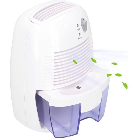 SJLERST Mini Déshumidificateur d'Air Compact 500 ml - Absorbeur d'Humidité et Moisissures - Cuisine, Chambre, Salle de Bain, Bureau (1/5)