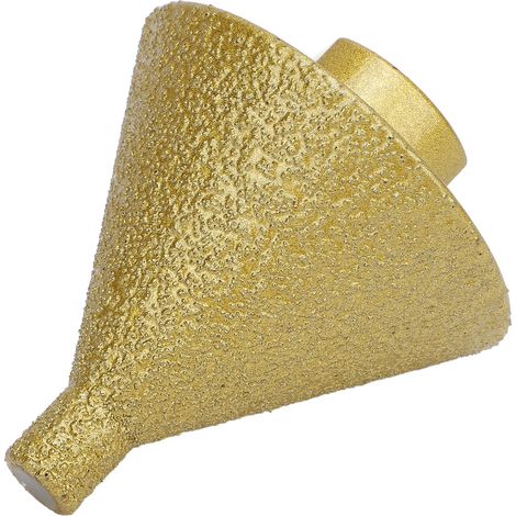 Fraise à chanfreiner pour meuleuse d'angle, agrandissement et finition de carrelage, accessoires pour perceuse électrique, diamètre 50 mm, M14 (1/5)