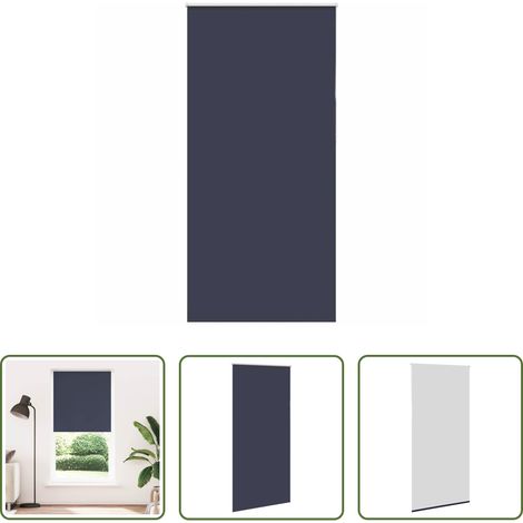 Sichtschutz -  Verdunkelungsrollo Marineblau 95x230cm Stoffbreite 90,7 cm (1/5)