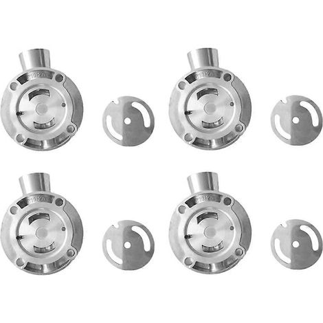 Kits de 4 plaques d'extrémité de pompe de transfert 7135-180, 9002-243, 7123-576L, 7123-576M pour pompe de rotation d'injecteur diesel CAV DPA (1/5)