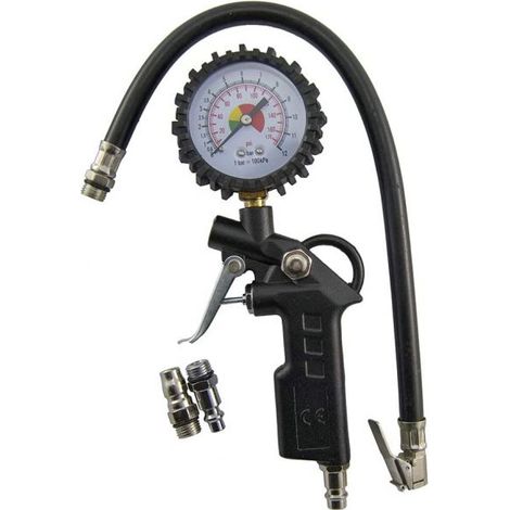 0 - 12 BAR - 1/8" - DIAM. 50 MM - MANOMETRO A SECCO PER MISURAZIONE PRESSIONE (1/3)