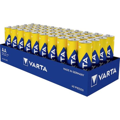 Varta LONGLIFE Power Batteria Stilo (AA) Alcalina/manganese 1.5 V 40 pz.